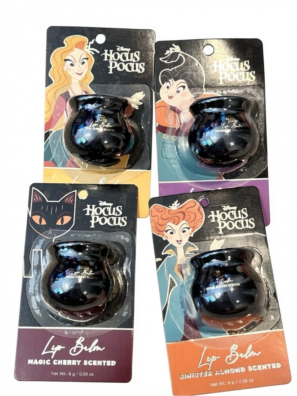 Disney Hocus Pocus Lip Balm Collection